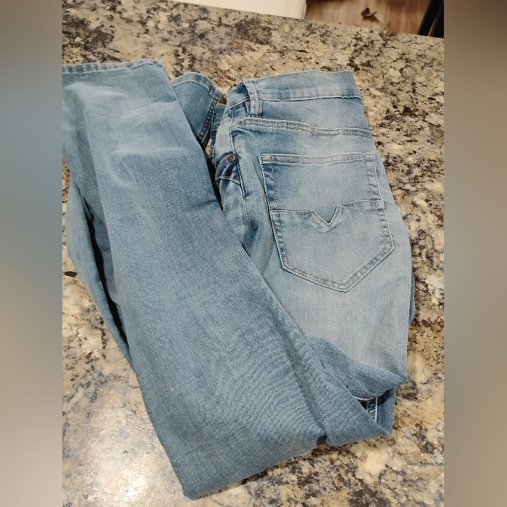 Stylish Light Blue Women's Boot Cut Jeans